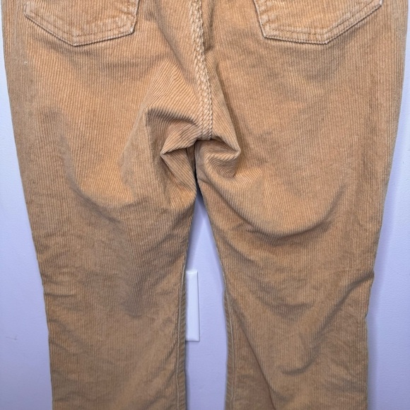 Levi's Ribcage Boot High Rise Tan Corduroy Pants Size 30 - Picture 12 of 16